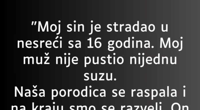 “Moj sin je stradao u nesreći sa 16 godina…” “Moj sin je stradao u nesreći sa 16 godina…” - featured image