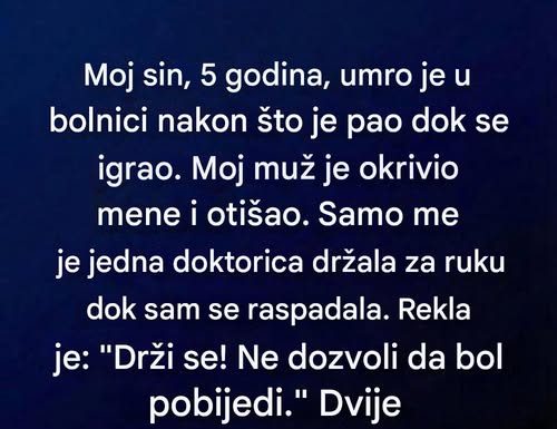 “Moj sin, 5 godina, umro je u bolnici nakon što je…” “Moj sin, 5 godina, umro je u bolnici nakon što je…” - featured image
