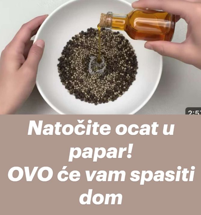Natočite ocat u papar! OVO će vam spasiti dom - featured image
